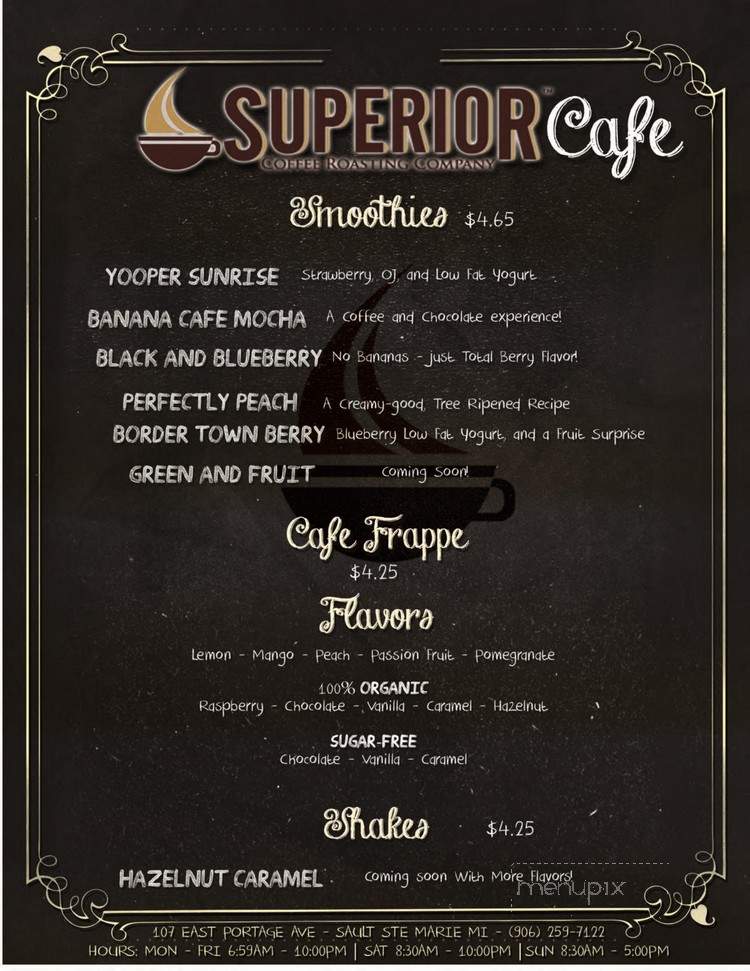 Superior Cafe - Sault Ste Marie, MI