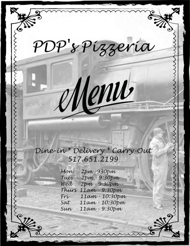 PDP's Pizzeria - Laingsburg, MI