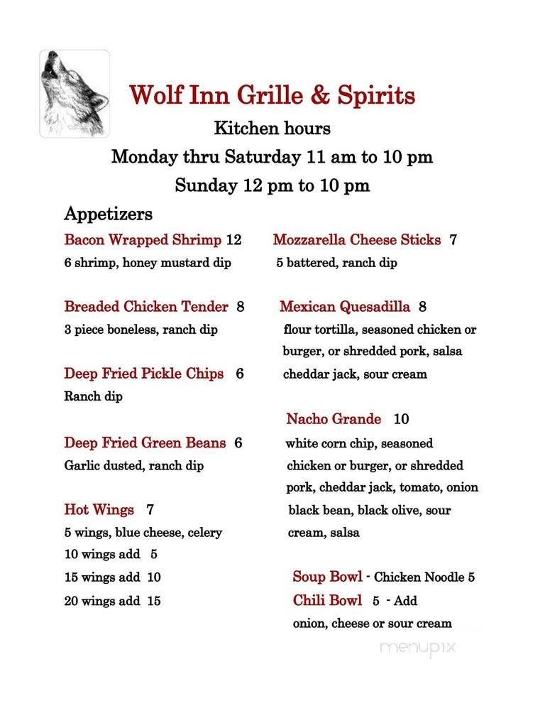 Wolf Inn - Newberry, MI