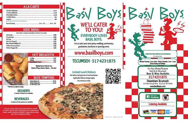 Basil Boys - Tecumseh, MI