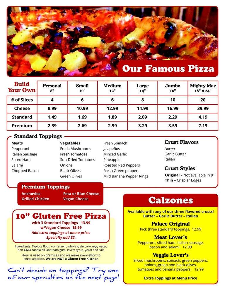 Pizza Palace - Mackinaw City, MI