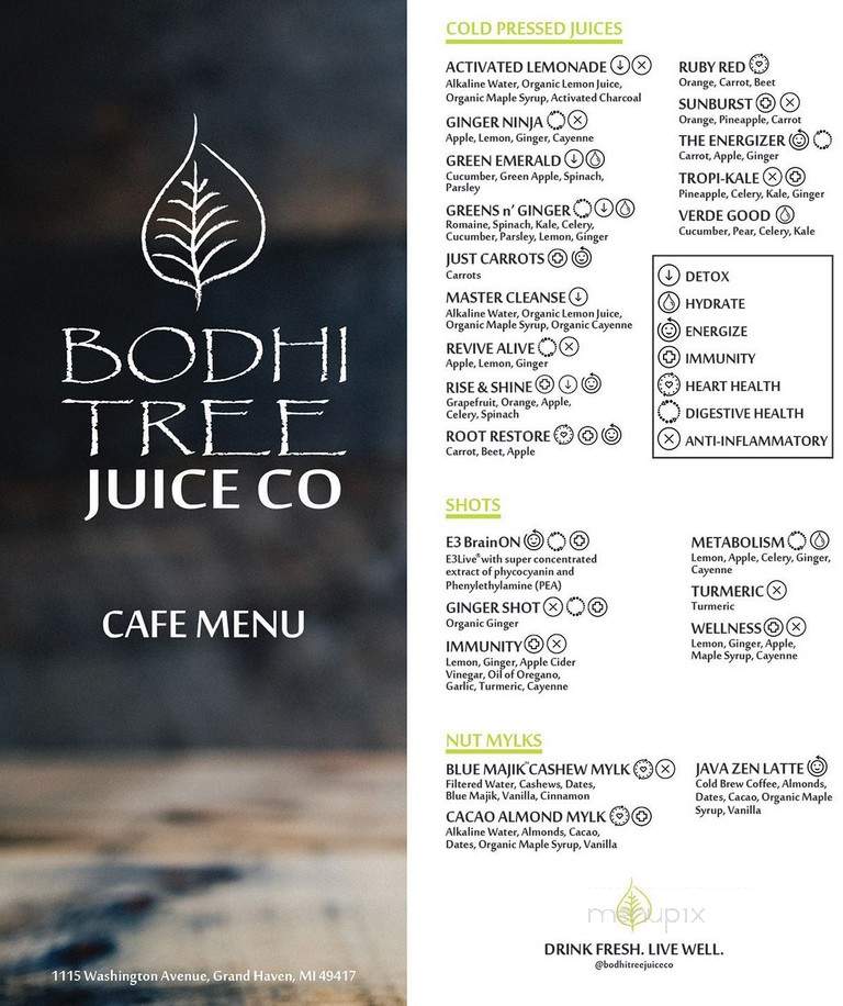 Bodhi Tree Juice Co - Grand Haven, MI