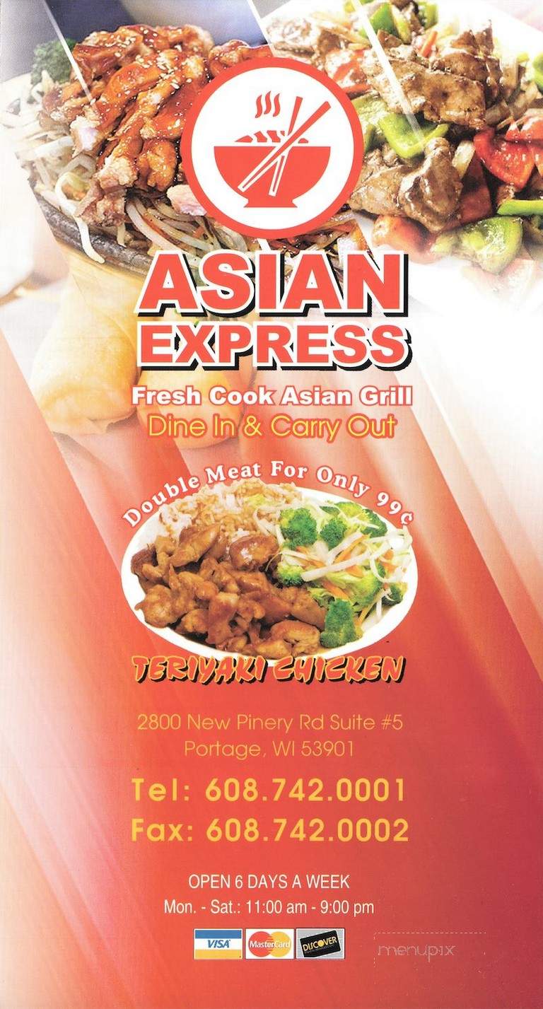 Asian Express - Portage, WI