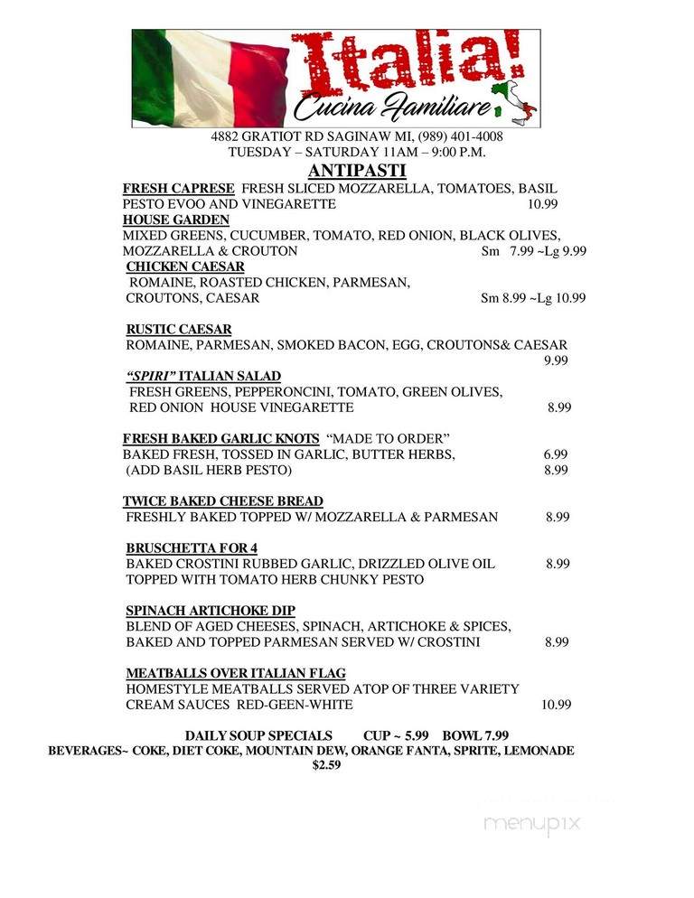 Italia Cucina Familiare - Saginaw, MI