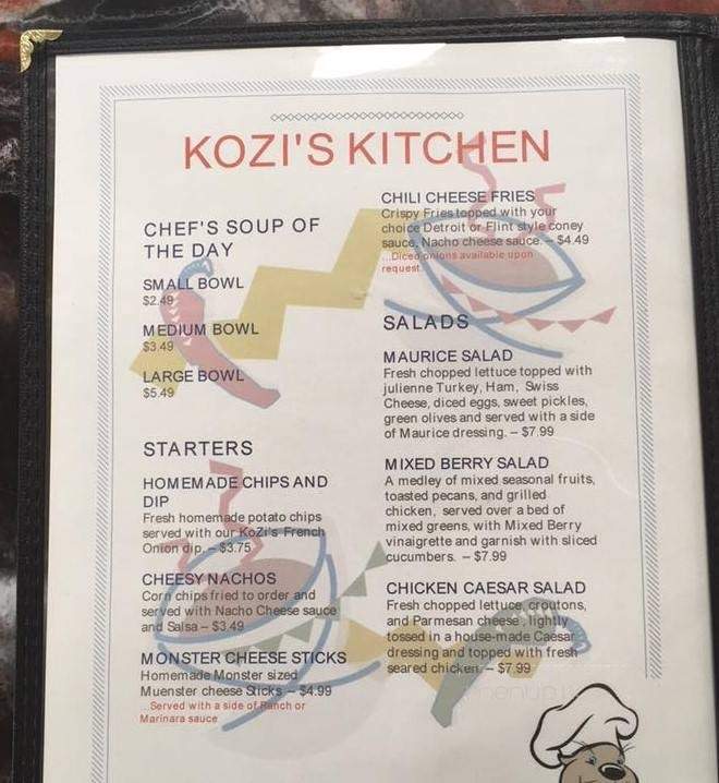 Kozi's Kitchen - Otter Lake, MI