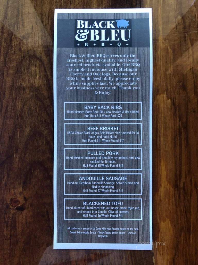 Black & Bleu BBQ - Saint Clair, MI