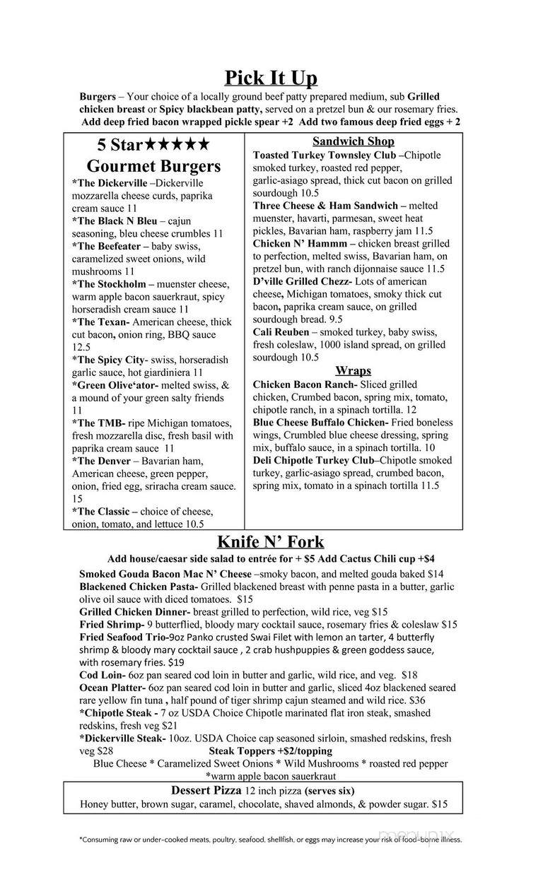 Dickerville Bar + Grill - Coloma, MI