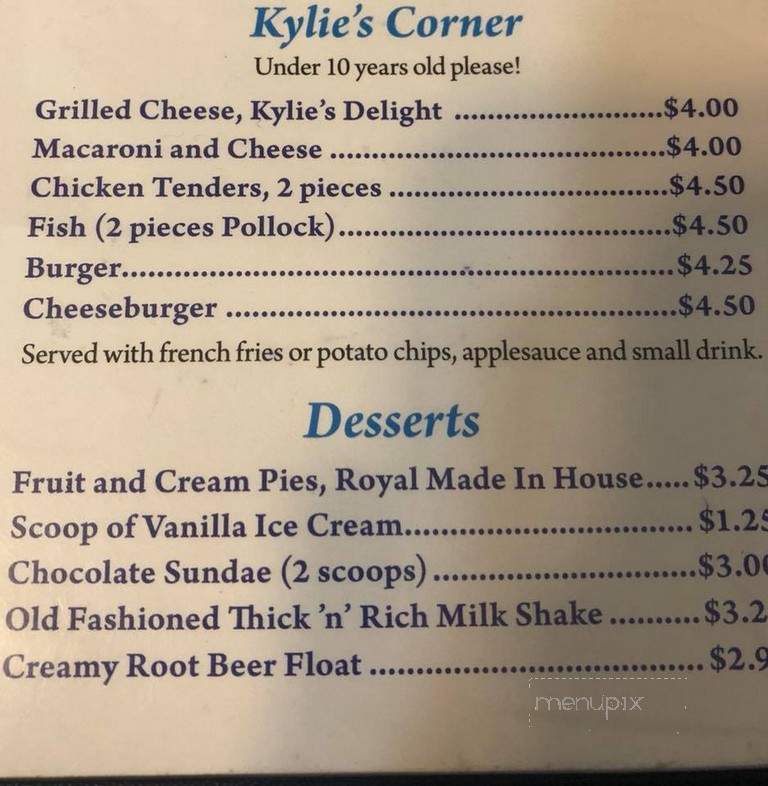 Royal Cafe - Centreville, MI