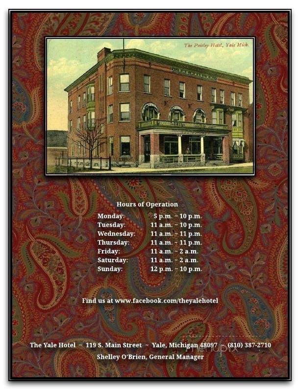 yale Hotel - Yale, MI