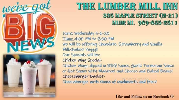 Lumber Mill Inn - Muir, MI