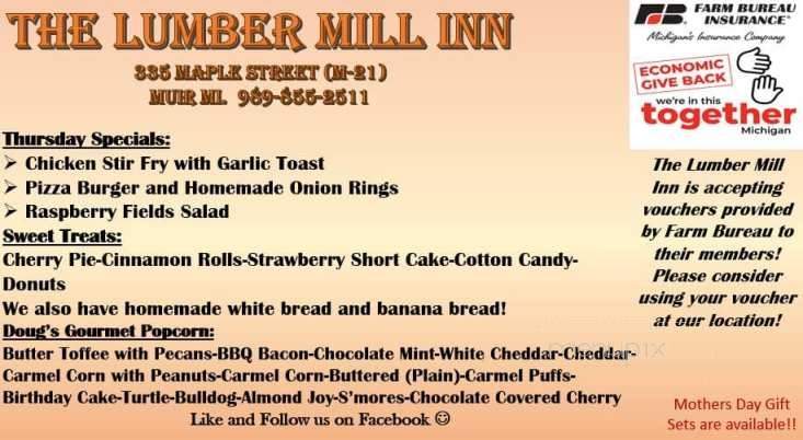 Lumber Mill Inn - Muir, MI