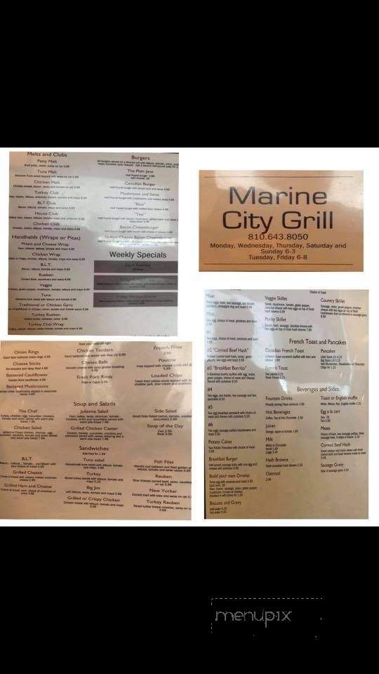 Marine City Grill - Marine City, MI