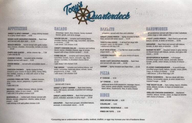 Tony's Quarterdeck - Toledo, MI