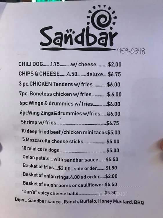 Sand-Bar - Muskegon, MI