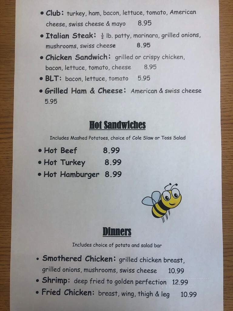 B's Family Restaurant - Au Gres, MI