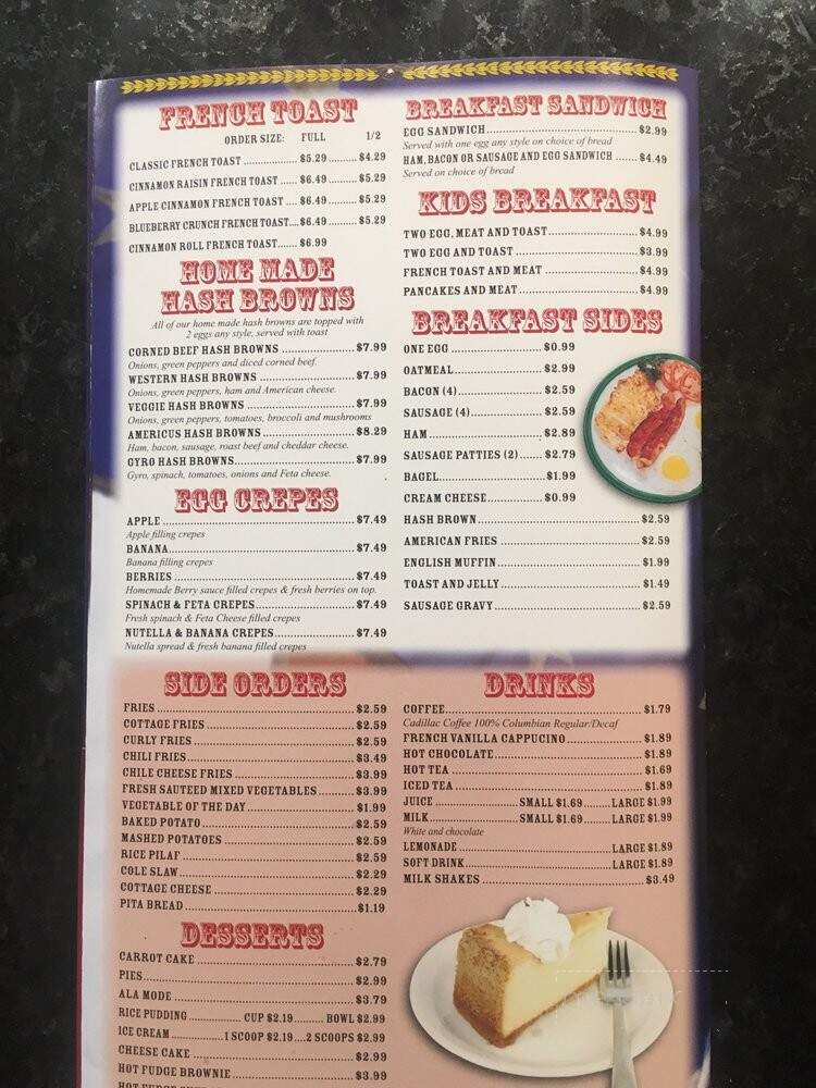 Americus Grill - Brighton, MI