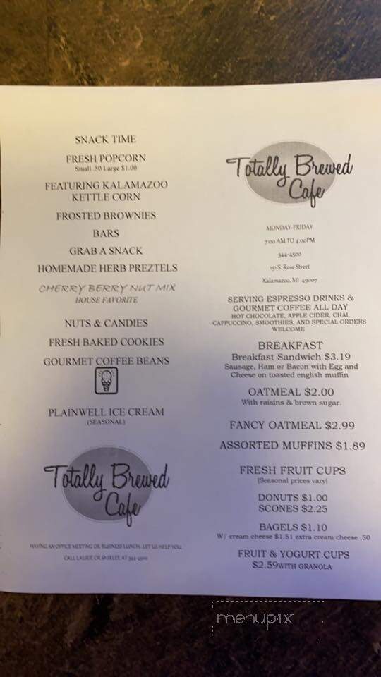 Totally Brewed Cafe - Kalamazoo, MI