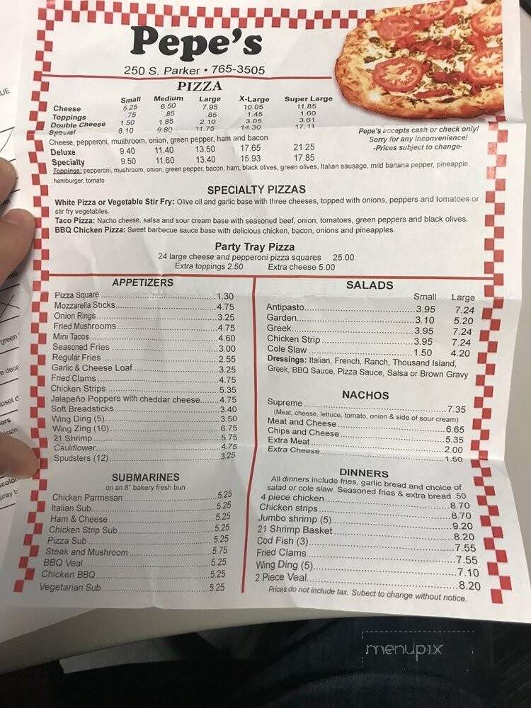 Pepe's Pizza Carry-Out - Marine City, MI