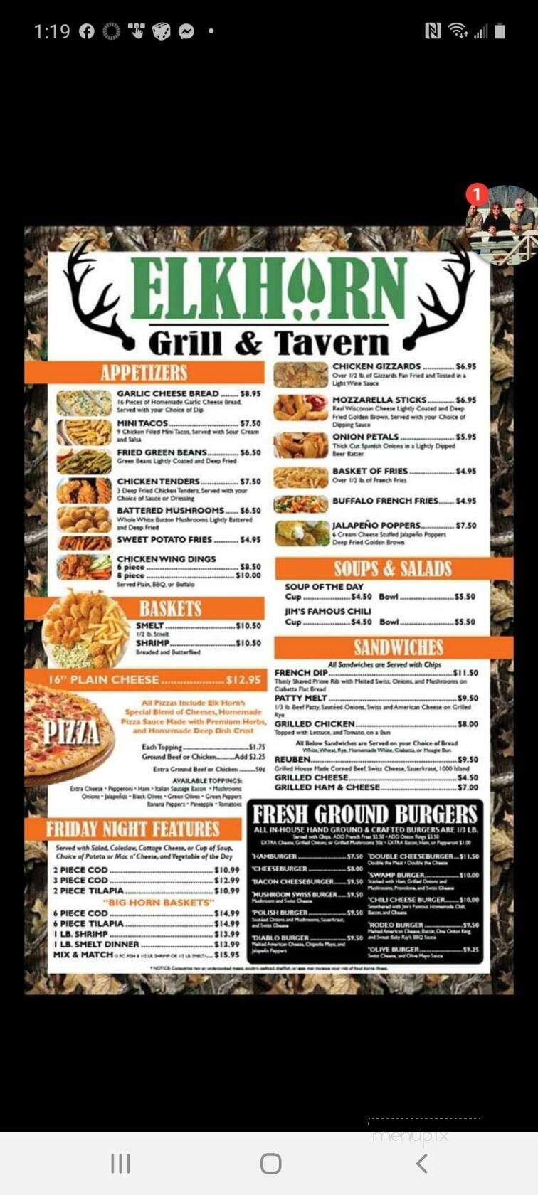 The Elkhorn Grill - Vanderbilt, MI