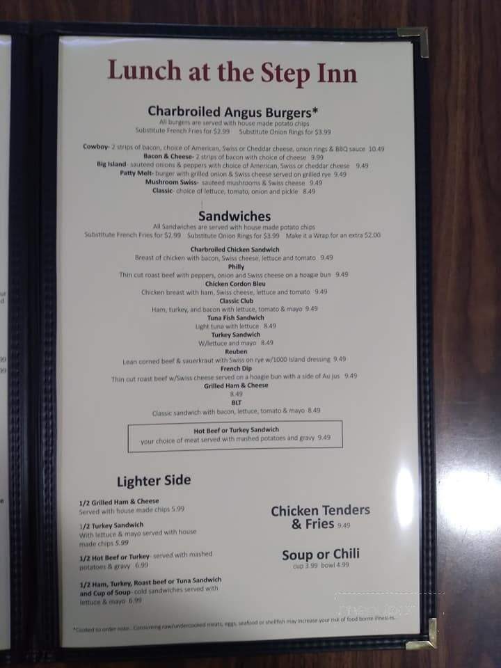 Step Inn Restaurant - Cheboygan, MI