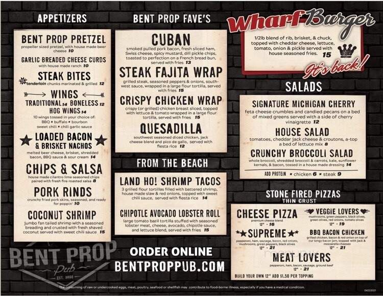 Bent Prop Pub - Coldwater, MI