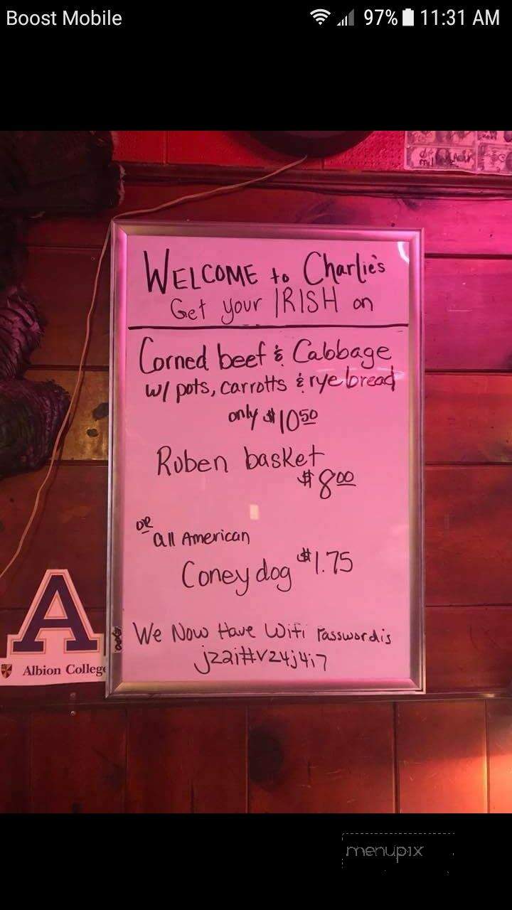 Charlie's Tavern - Albion, MI