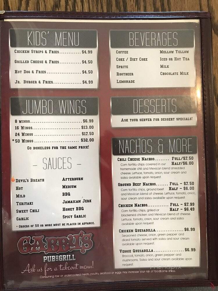 Gabby's Pub & Grill - Saginaw, MI