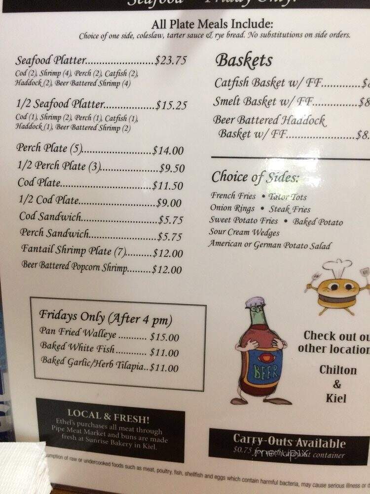 Ethel's Pub & Grill - Brillion, WI