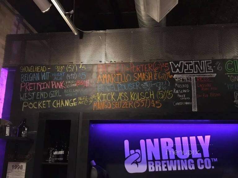 Unruly Brewing Company - Muskegon, MI