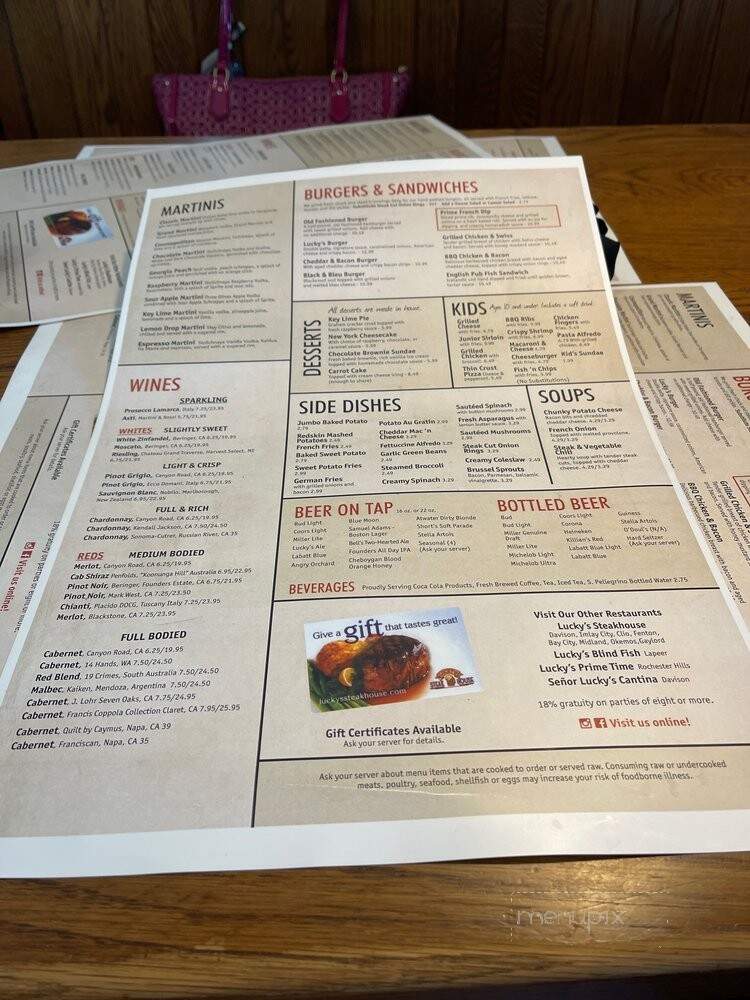 Lucky's Steak House - Bay City, MI