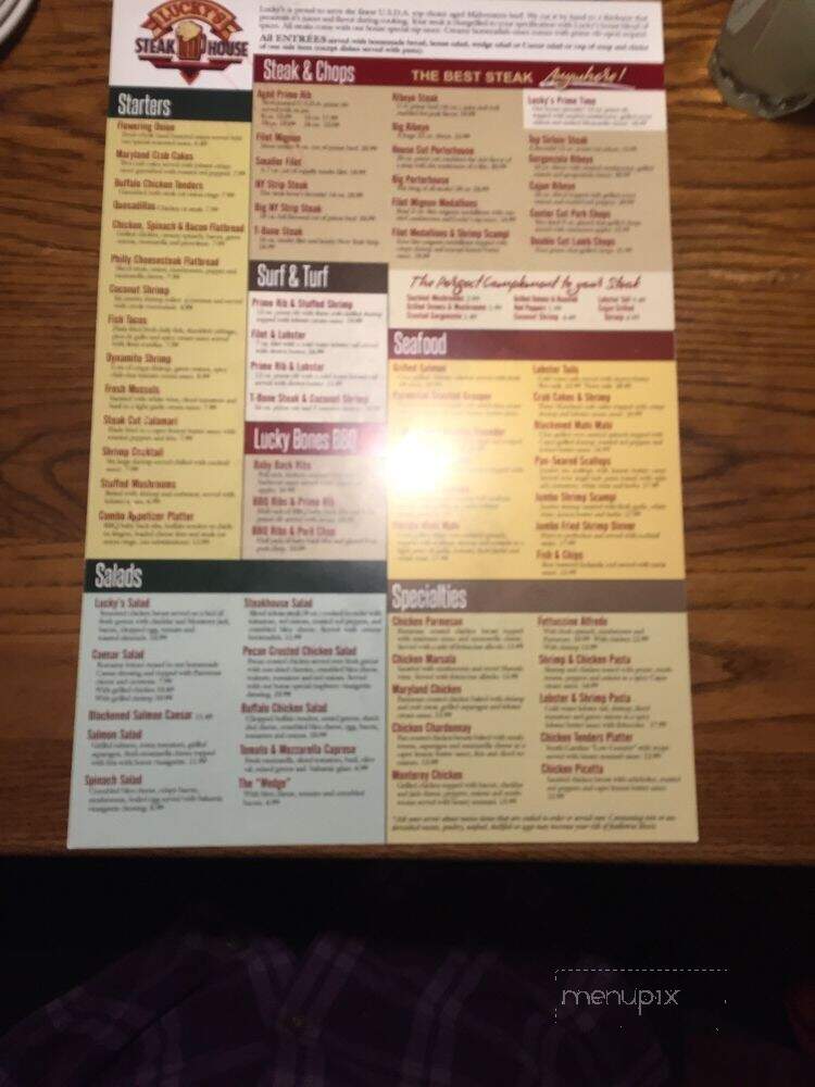 Lucky's Steak House - Bay City, MI