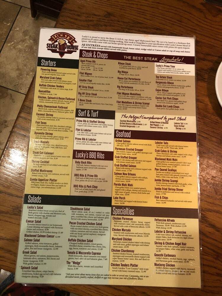 Lucky's Steak House - Bay City, MI