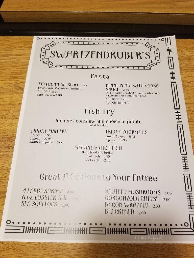 Schwartzendrubers Supper Club - Antigo, WI