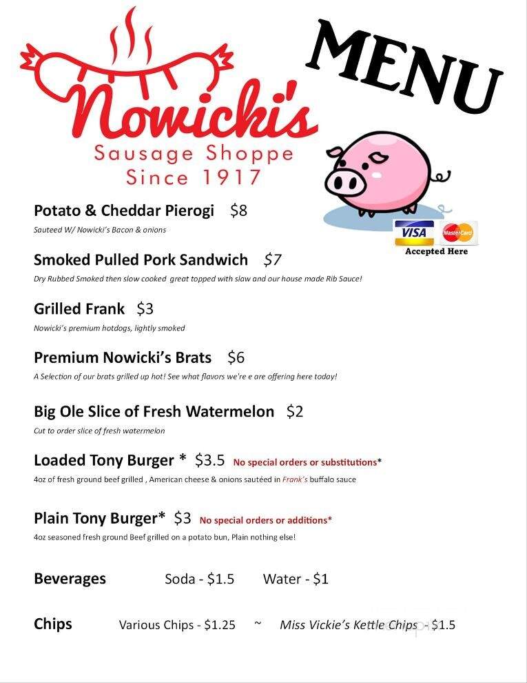 Nowicki's Sausage Shoppe - Alpena, MI