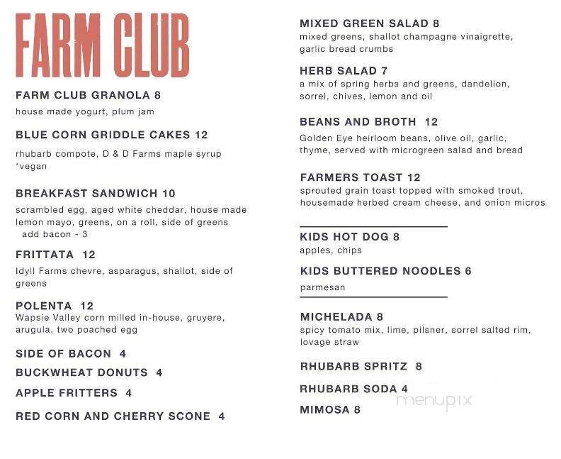 Farm Club - Traverse City, MI