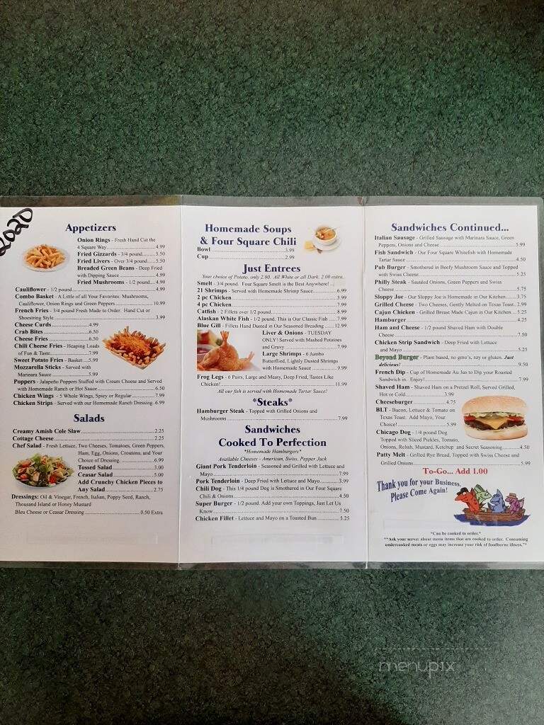 Four Square Restaurant  - Edwardsburg, MI