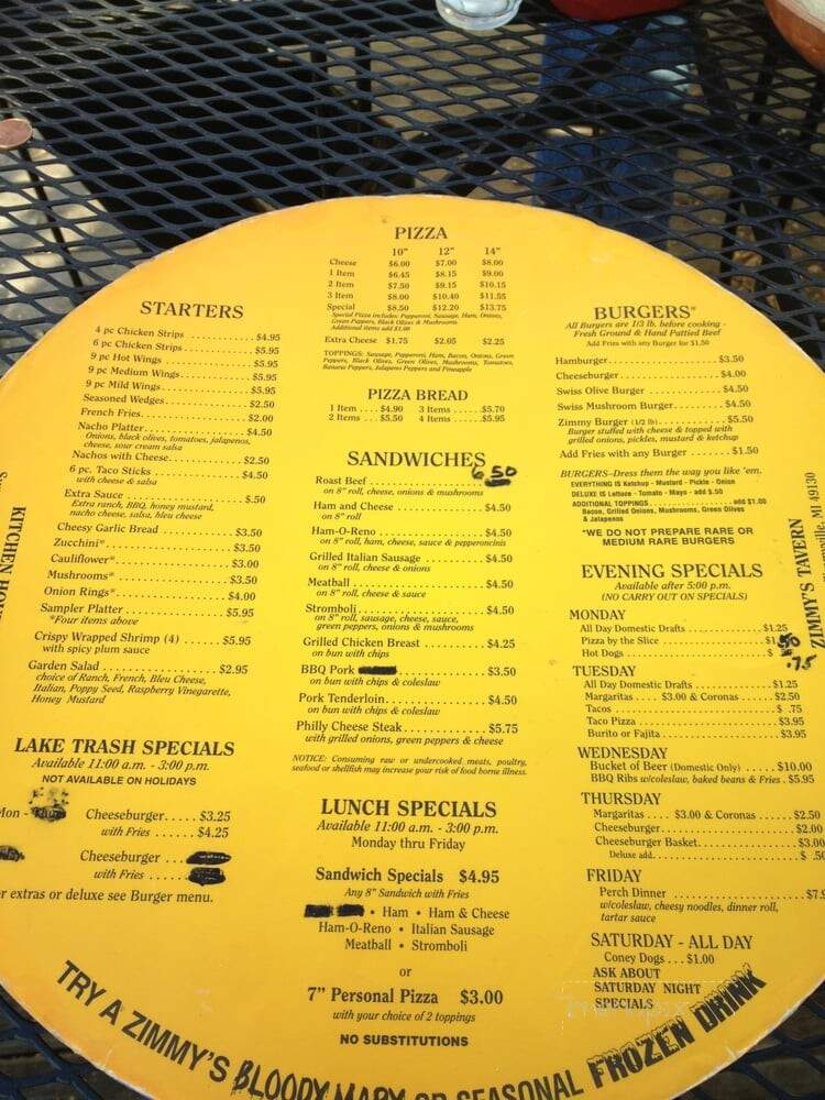 Zimmy's Tavern - Union, MI