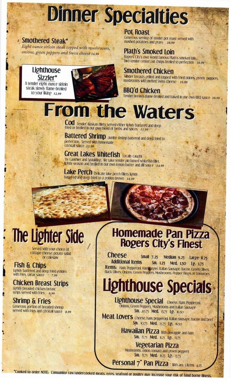 Lighthouse Restaurant - Rogers City, MI