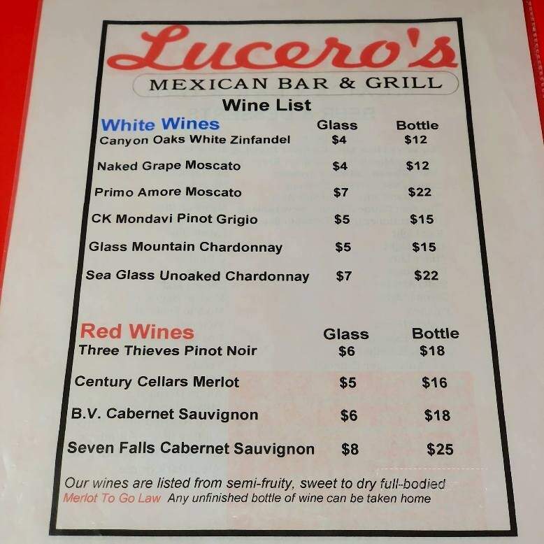 Lucero's Mexican Bar & Grill - Brooklyn, MI