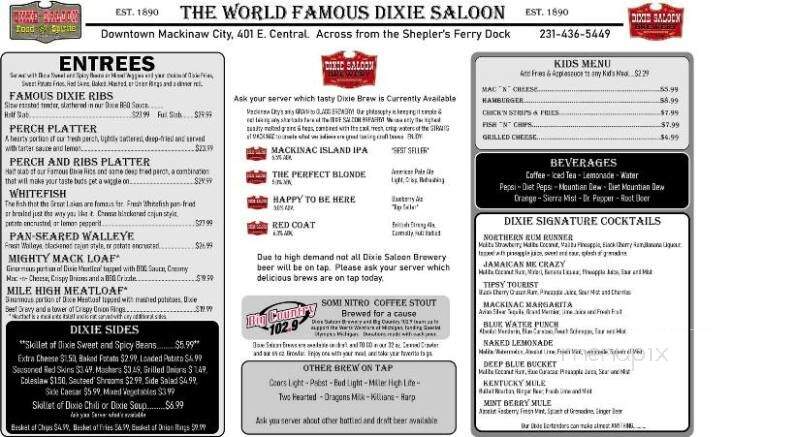 Dixie Saloon - Mackinaw City, MI