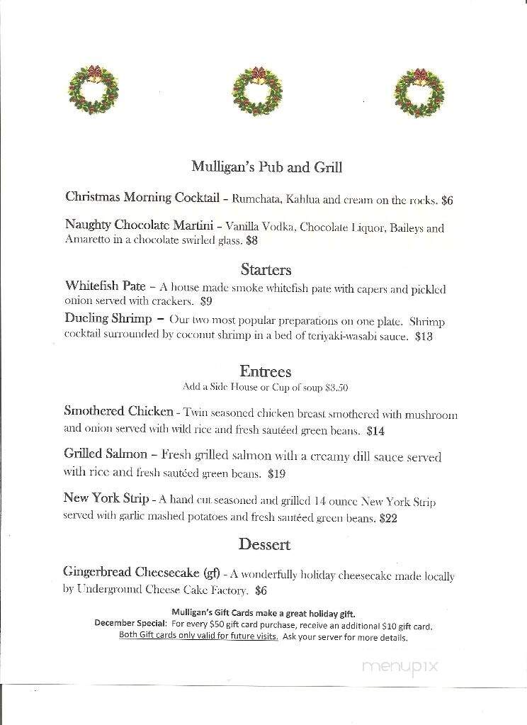 Mulligans Pub & Grill - Traverse City, MI