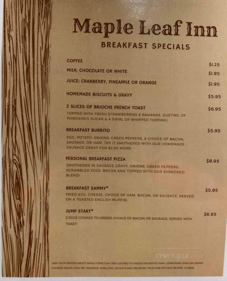 Maple Leaf Inn - Vermontville, MI