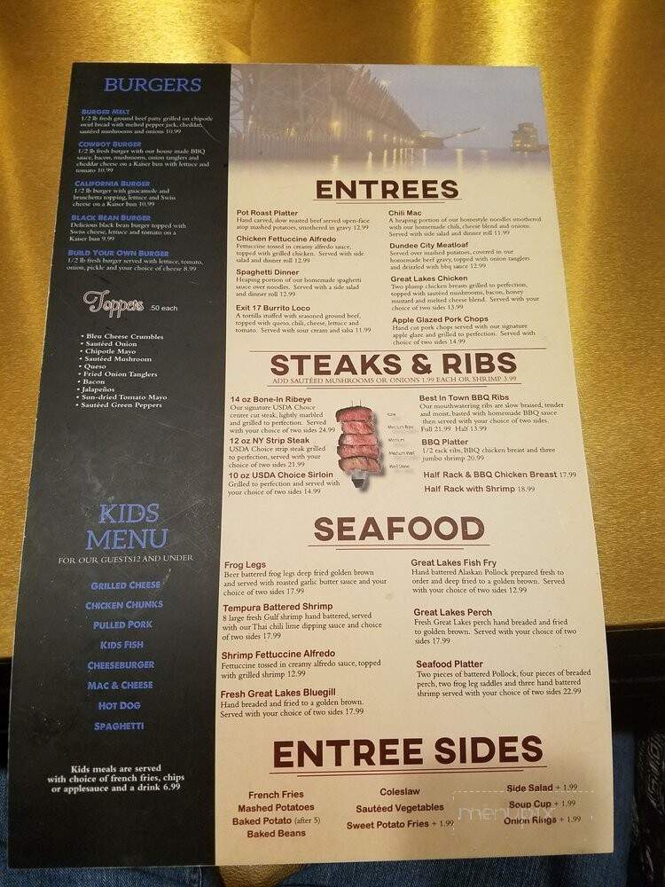 Great Lakes Eatery And Pub - Dundee, MI