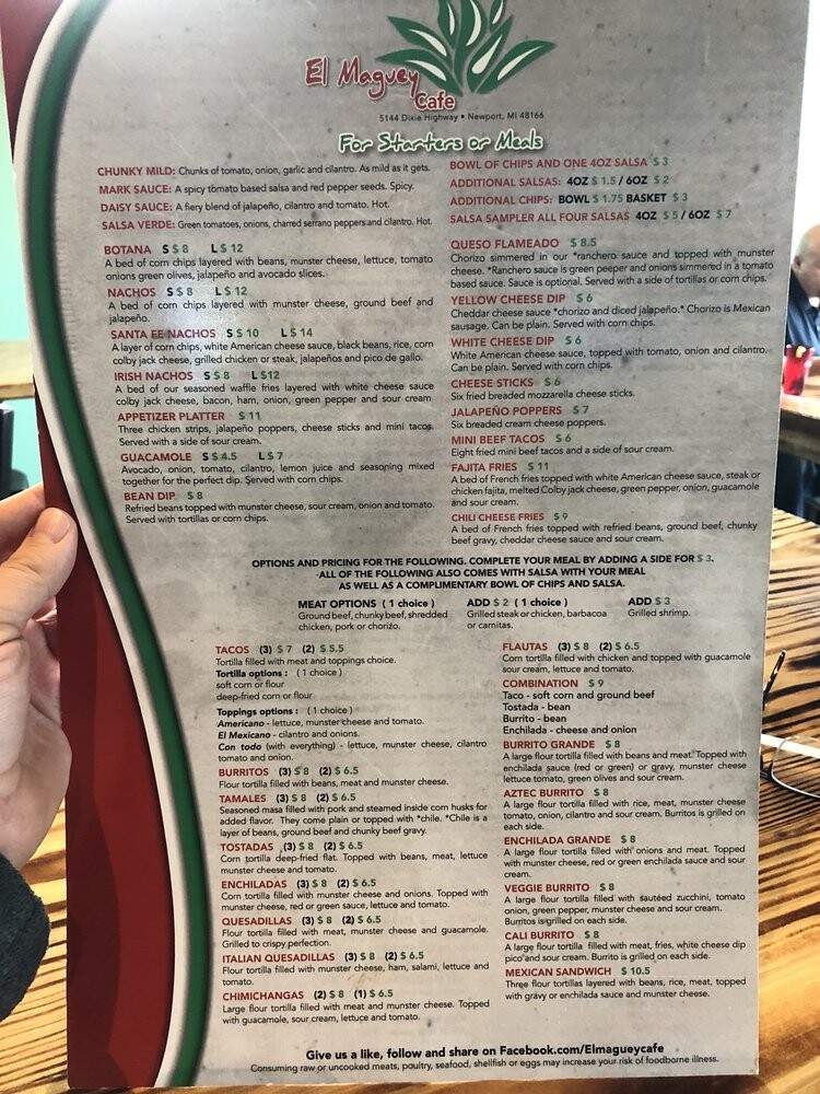 El Maguey Cafe - Newport, MI