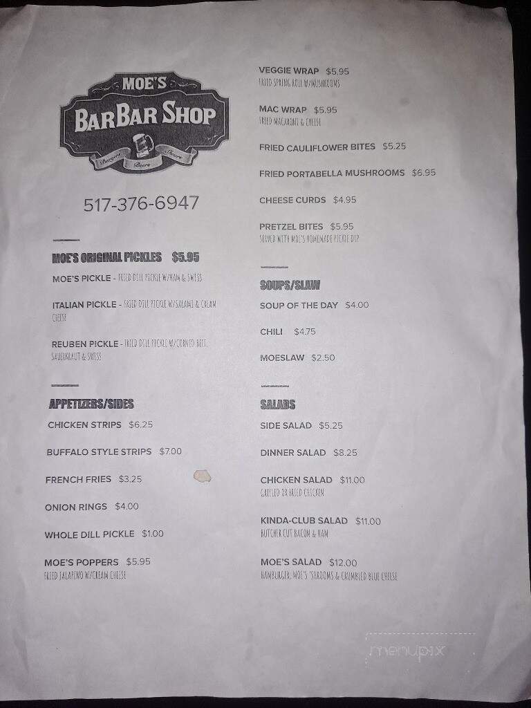 Moe's Barbar Shop - Howell, MI