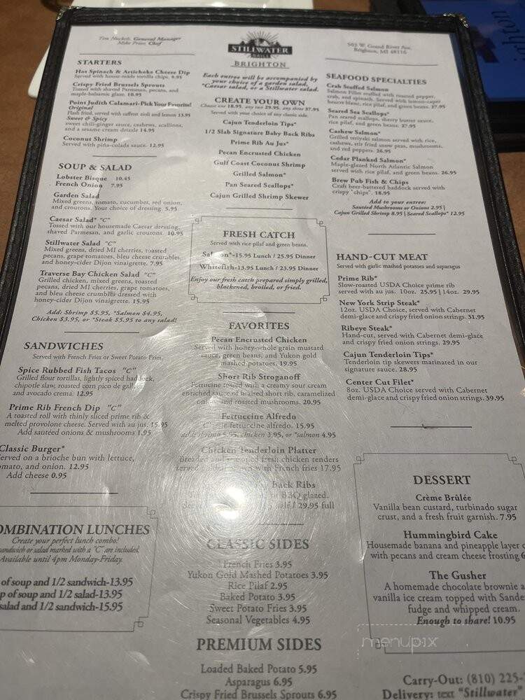 Stillwater Grill - Brighton, MI