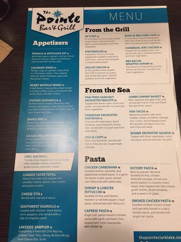 Pointe Bar and Grill - Clarklake, MI