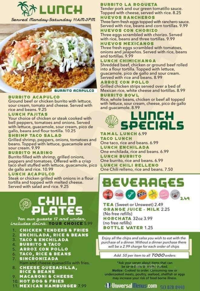 Acapulco Mexican Grill - Charlotte, MI