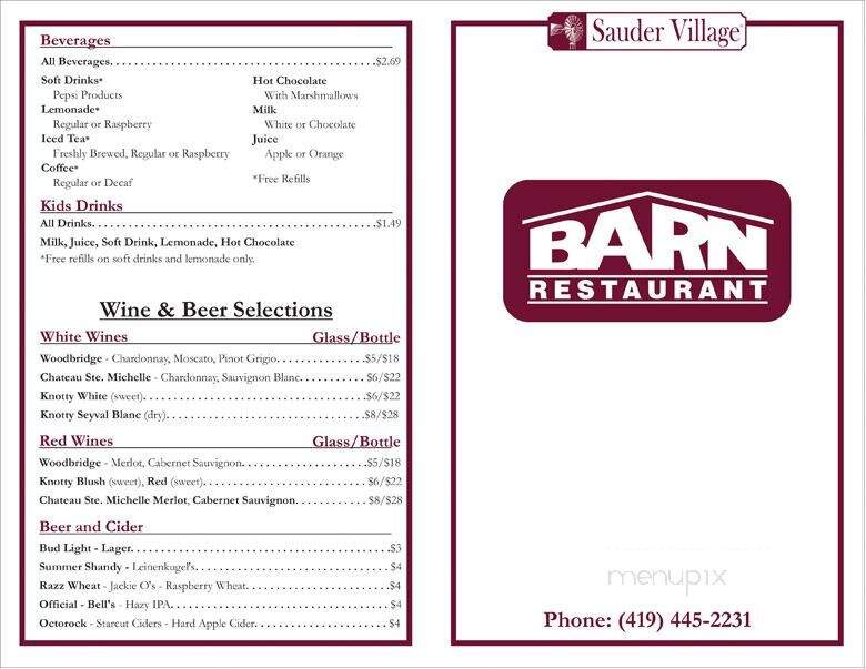 Barn Restaurant - Archbold, OH