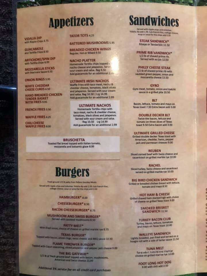 Gateway BarGrill - Crivitz, WI